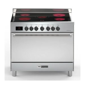 فرن بومباني كهربائي 5 عيون سيراميك – 60*90 – ستيل