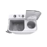 غسالة ملابس حوضين جنرال سوبريم 6 كيلو - أبيض