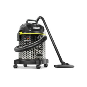 مكنسة برميل كارشر 18 لتر 1500 وات – أسود*فضي