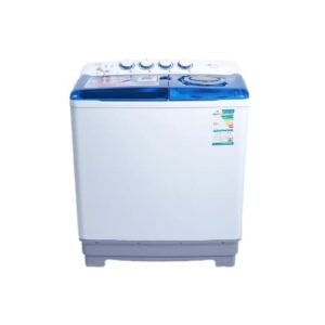 غساله حوضين جنرال سوبريم 11 كيلو – أبيض/أزرق