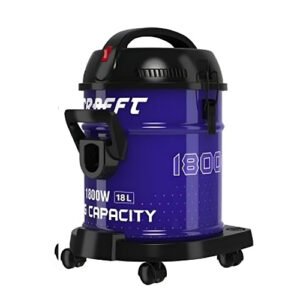 مكنسة كرافت برميل كرافت 18 لتر 1800 وات – أزرق