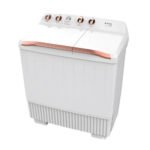 غسالة حوضين 12 كيلو كاندي – ابيض/ذهبي