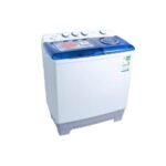 غساله جنرال سوبريم 18 كيلو حوضين – ابيض/ازرق