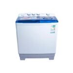 غساله جنرال سوبريم 18 كيلو حوضين – ابيض/ازرق