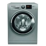 غسالة 9 كيلو اريستون أمامي تنشيف 100% – فضي