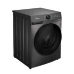 غسالة ملابس ميديا بخار 12 كيلو اتوماتيك - انفرتر - فضي