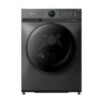 غسالة ملابس ميديا بخار 12 كيلو اتوماتيك - انفرتر - فضي