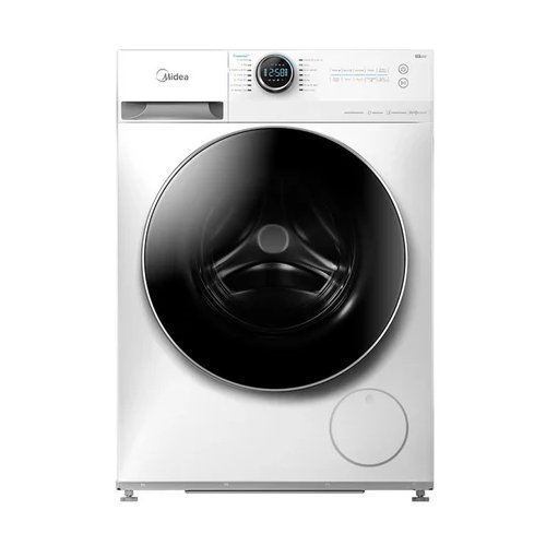 غسالة تحميل أمامي ميديا 10 كيلو - 14 برنامج - أبيض غسالة تحميل أمامي ميديا 10 كيلو - 14 برنامج - أبيض