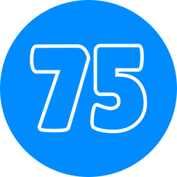 نسبة التنشيف 75% 