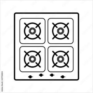 4 شعلات غاز قوية
