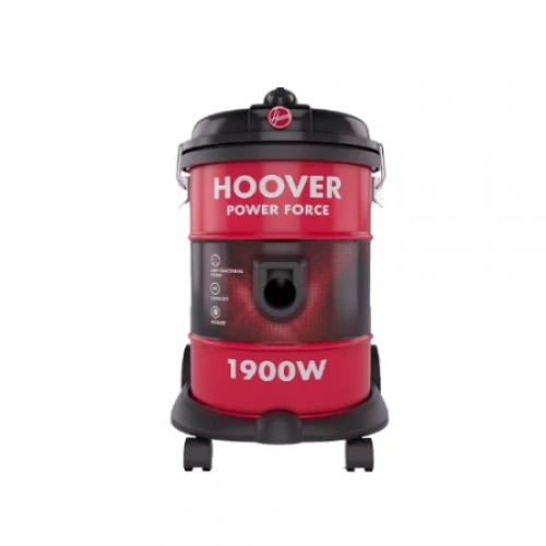 مكنسة كهربائية هوفر برميل 18 لتر 1900 وات – أحمر مكنسة كهربائية هوفر برميل 18 لتر 1900 وات – أحمر