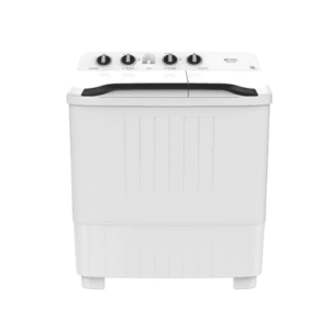 غسالة حوضين جنرال سوبريم 10 كيلو – أبيض