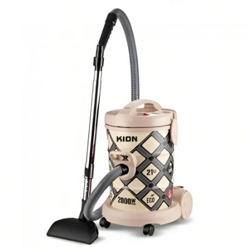 مكنسة برميل كيون 21 لتر 2000 وات – بيج مكنسة برميل كيون 21 لتر 2000 وات – بيج
