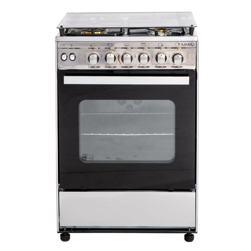 فرن غاز يونكس 55*55 سم - 4 شعلات - ستيل فرن غاز يونكس 55*55 سم - 4 شعلات - ستيل