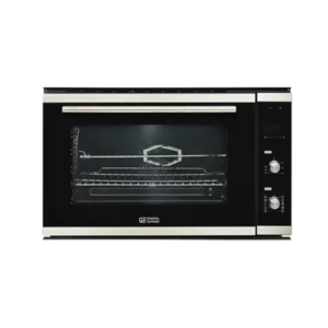 فرن بلت ان 90 سم كهرباء جنرال سوبريم - ديجيتال - أسود / ستيل