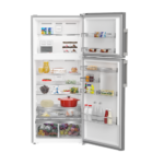 ثلاجة بابين اريستون 20 قدم - انفرتر - فضي