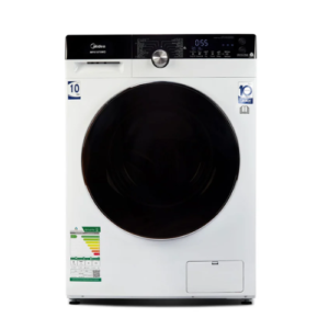 غسالة تعبئة أمامية ميديا 12 كيلو - تجفيف 8 كيلو - أبيض
