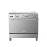 فرن غاز ميديا 60*90 سم - أمان كامل - ستيل