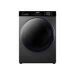 غسالة امامية جنرال سوبريم 10 كيلو - فضي غامق