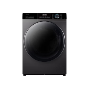 غسالة امامية جنرال سوبريم 10 كيلو - فضي غامق