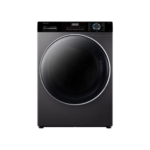 غسالة اتوماتيك امامية جنرال سوبريم 12 كيلو - فضي غامق