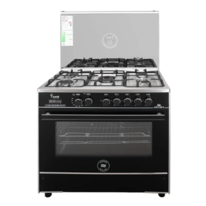 فرن غاز يونيون اير 60*90 سم - 5 شعلات - إيطالي