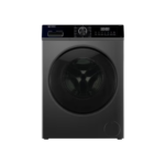 غسالة امامية جنرال سوبريم 8 كيلو - انفرتر - فضي غامق