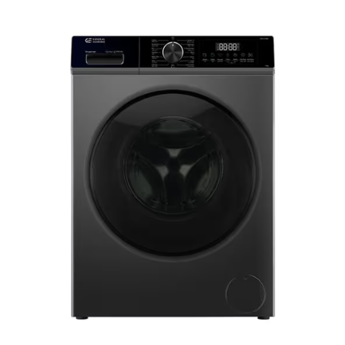 غسالة فتحة امامية جنرال سوبريم 10 كيلو - انفرتر - فضي غامق غسالة فتحة امامية جنرال سوبريم 10 كيلو - انفرتر - فضي غامق