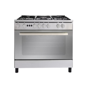 فرن غاز 5 عيون جنرال سوبريم - 90*60 سم - ستيل