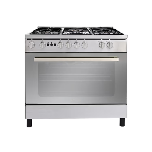 فرن غاز 5 عيون جنرال سوبريم - 90*60 سم - ستيل فرن غاز 5 عيون جنرال سوبريم - 90*60 سم - ستيل