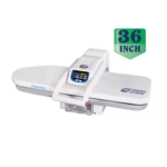 كاوية بخار كبس جنرال سوبريم 36 انش - أبيض