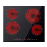 سطح كهربائي بلت ان ميديا 60 سم - سيراميك - أسود