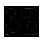 جنرال سوبريم سطح كهرباء بلت ان 60 سم - سيراميك - أسود