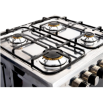 فرن غاز يونكس 55*55 سم - 4 شعلات - ستيل