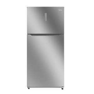 ميديا ثلاجة بابين 23 قدم - انفرتر - فضي