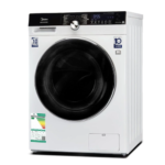 ميديا غسالة تحميل أمامي 10 كيلو غسيل - 14 برنامج - أبيض