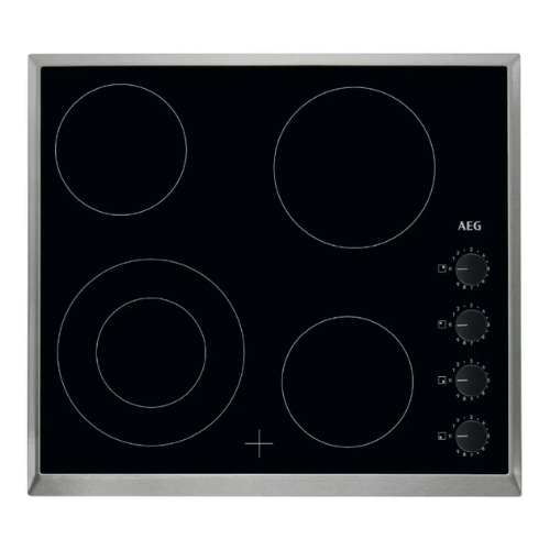 سطح كهرباء AEG بلت ان سيراميك 60 سم - أسود سطح كهرباء AEG بلت ان سيراميك 60 سم - أسود