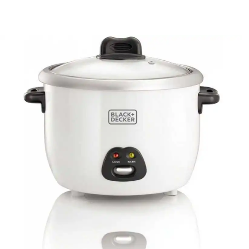 طباخ ارز بلاك اند ديكر 1.8 لتر - أبيض طباخ ارز بلاك اند ديكر 1.8 لتر - أبيض