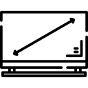 شاشة 65 بوصة