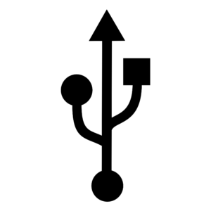 2 منفذ USB
