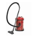 مكنسة كهربائية برميل 21 لتر من كي ام سي - أحمر