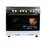 فرن غاز ستوف 5 شعلة 80*60 - ستيل