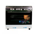 فرن غاز ستوف 5 شعلة 90*60 - شواية - ستيل