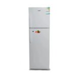 ثلاجة كي ام سي 9 قدم بابين - ابيض