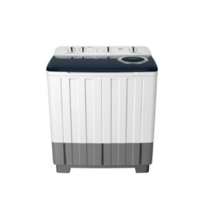 غسالة 11 كيلو حوضين تي سي ال – أبيض