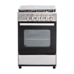 فرن غاز يونكس 55*55 سم - إشعال ذاتي - ستيل