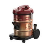 مكنسة برميل هيتاشي 18 لتر - 2100 وات - أحمر / ذهبي