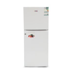 ثلاجة بابين كي ام سي 11 قدم - نو فروست - أبيض