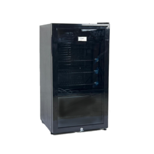 ثلاجة صغيرة يونكس باب واحد زجاج 3 قدم – أسود