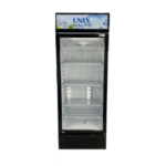 ثلاجة عرض يونكس باب واحد 11 قدم - أسود